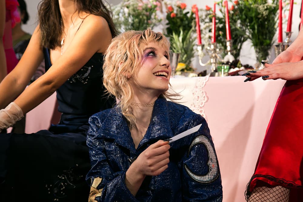 Clio Peppiatt 2018 Spring Summer Backstage London Fashion Week