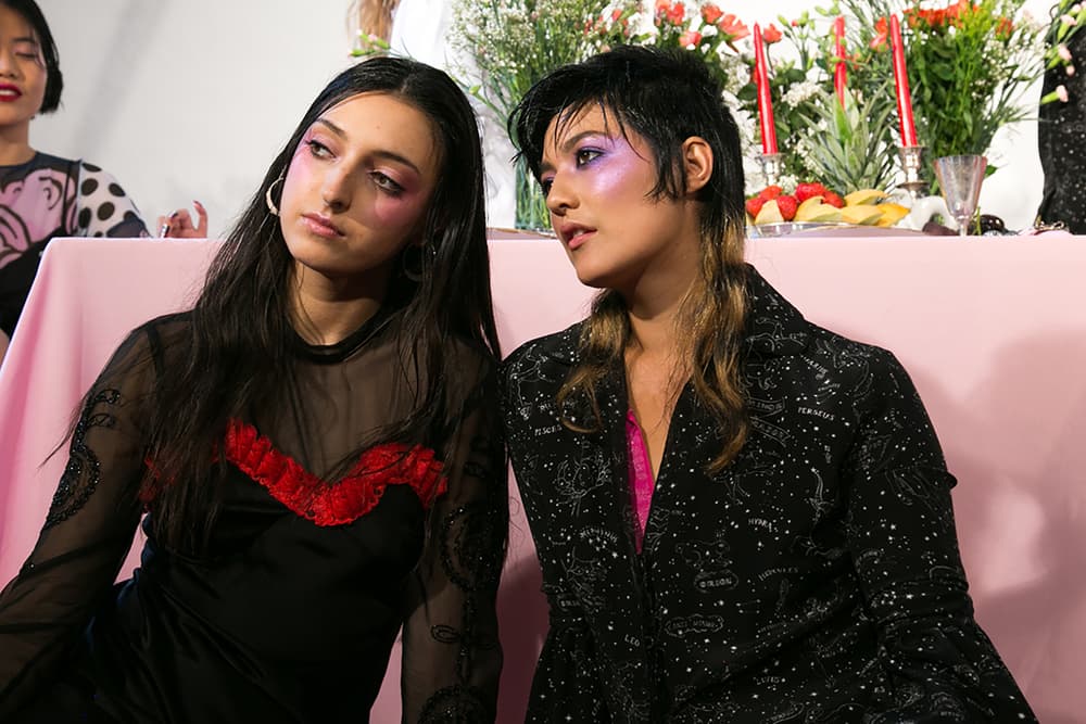 Clio Peppiatt 2018 Spring Summer Backstage London Fashion Week