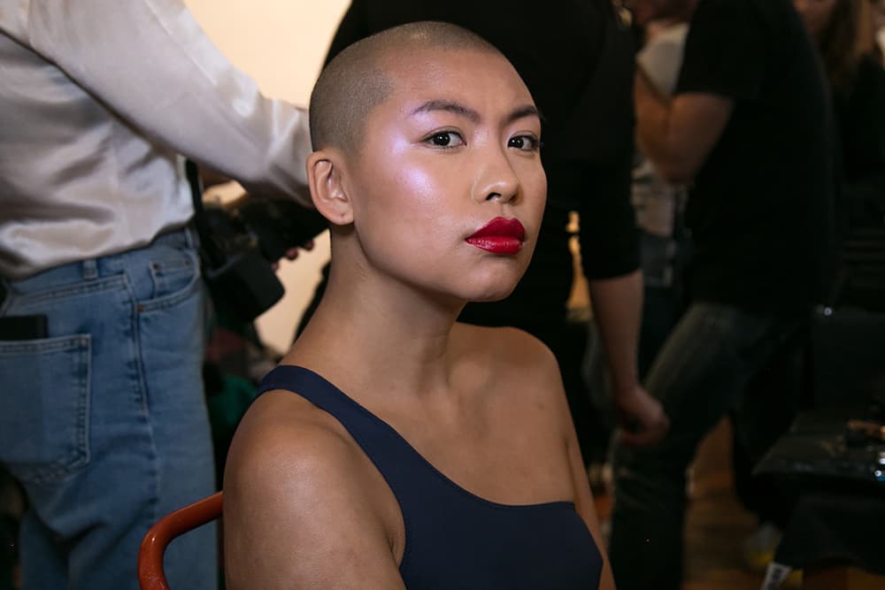 Clio Peppiatt 2018 Spring Summer Backstage London Fashion Week