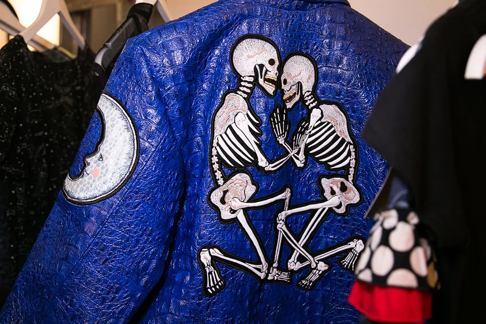 Clio Peppiatt 2018 Spring Summer Backstage London Fashion Week