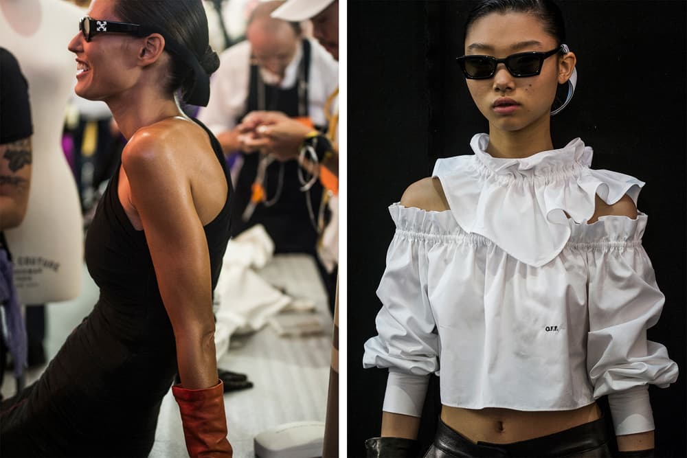 off white virgil abloh paris fashion week spring summer 2018 jimmy choo naomi campbell