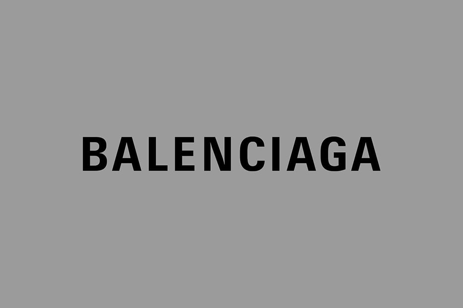 kandidatgrad vedlægge specielt Check out Demna Gvasalia's New Balenciaga Logo | HYPEBAE