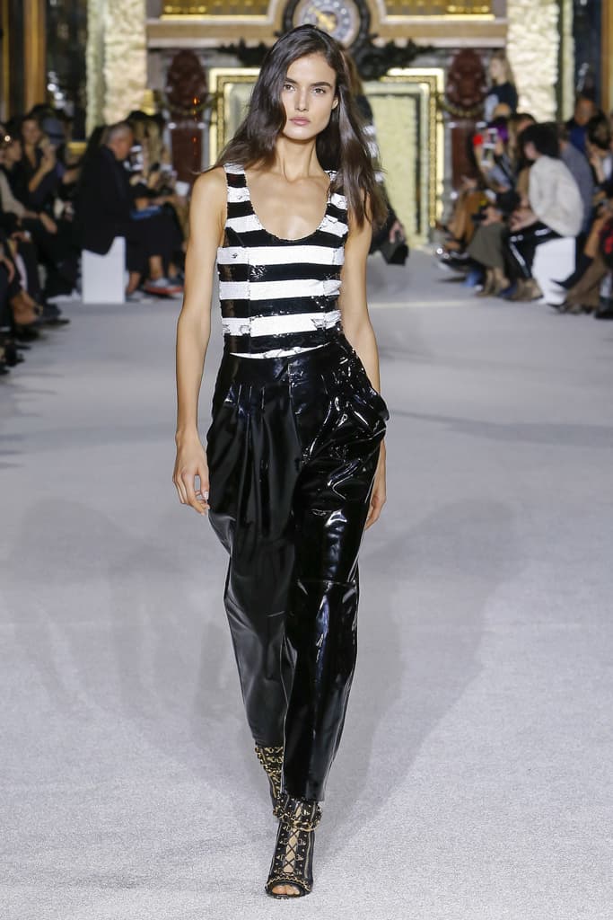 Balmain Spring Summer 2018 Runway Show PFW Paris Fashion Week Olivier Rousteing Jourdan Dunn Elsa Hosk Army