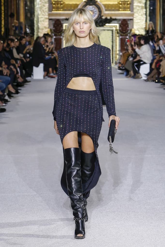 Balmain Spring Summer 2018 Runway Show PFW Paris Fashion Week Olivier Rousteing Jourdan Dunn Elsa Hosk Army