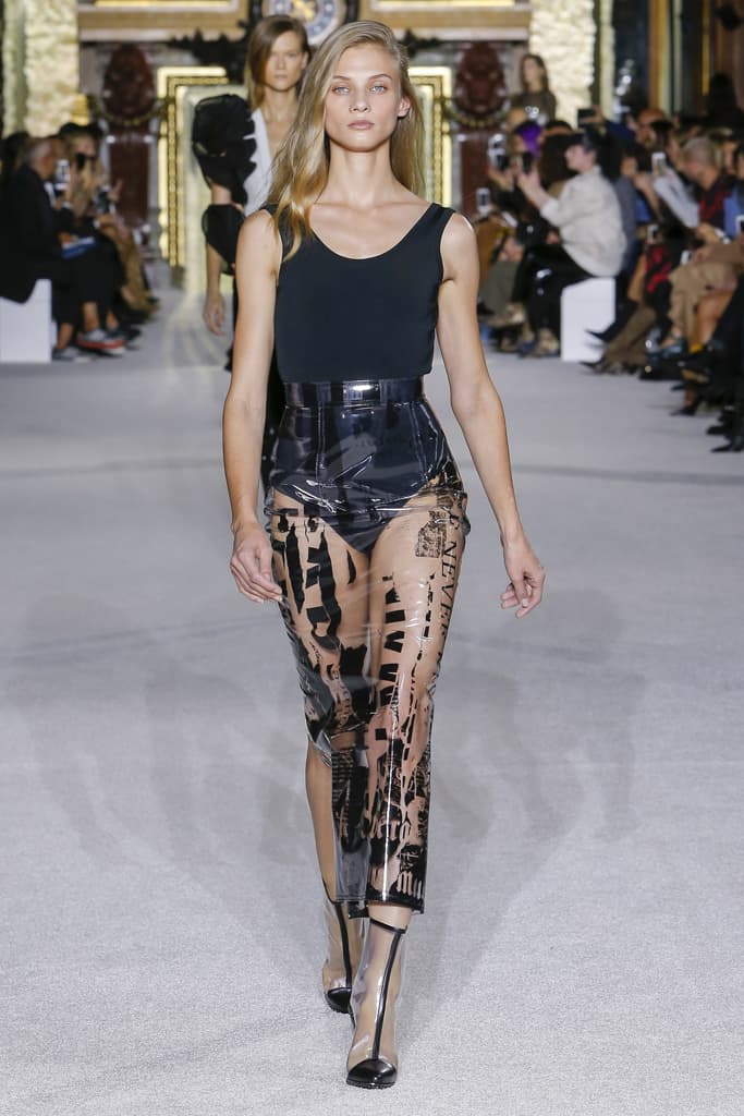 Balmain Spring Summer 2018 Runway Show PFW Paris Fashion Week Olivier Rousteing Jourdan Dunn Elsa Hosk Army