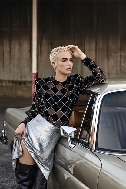 Cara Delevingne Mirror Mirror Book Net A Porter Feature Book Interview Photoshoot Video Balenciaga Personal Questions Editorial
