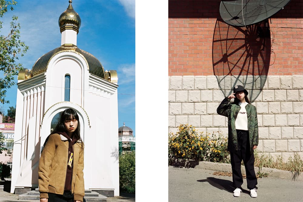 Carhartt WIP Korea Fall Winter 2017 Editorial Lookbook Collection Seoul