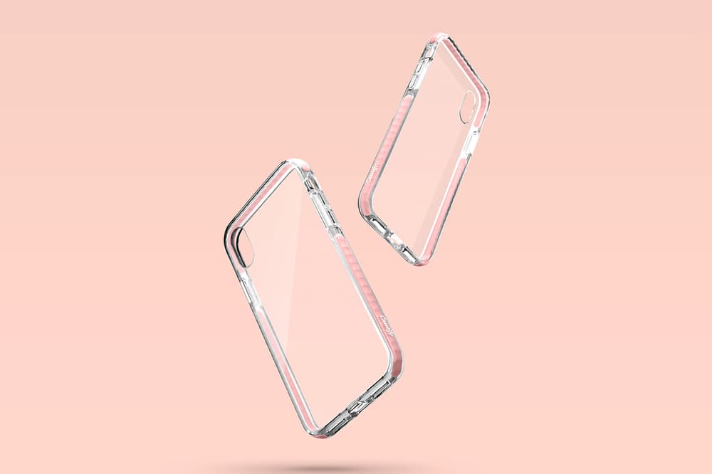 Casetify iPhone X Impact Grip Case Pink