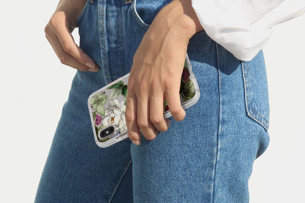 Casetify iPhone X Impact Grip Case Pink