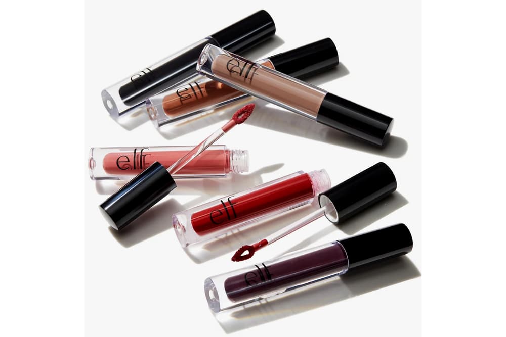 elf Cosmetics 30 Days of NEW NEW Makeup Products September 2017 Lipstick Sponge Blush Highlighter Bronzer Brushes