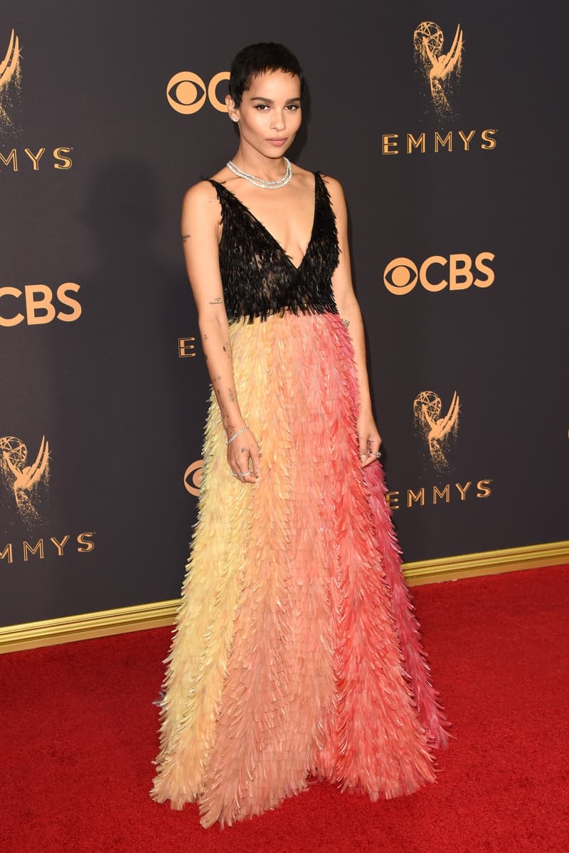 Emmy Awards Emmys Red Carpet Gowns Ceremony TV Actors Actresses Millie Bobby Brown Gabrielle Union Zoe Kravitz Samira Wiley Reese Witherspoon Stranger Things OINTB Shows
