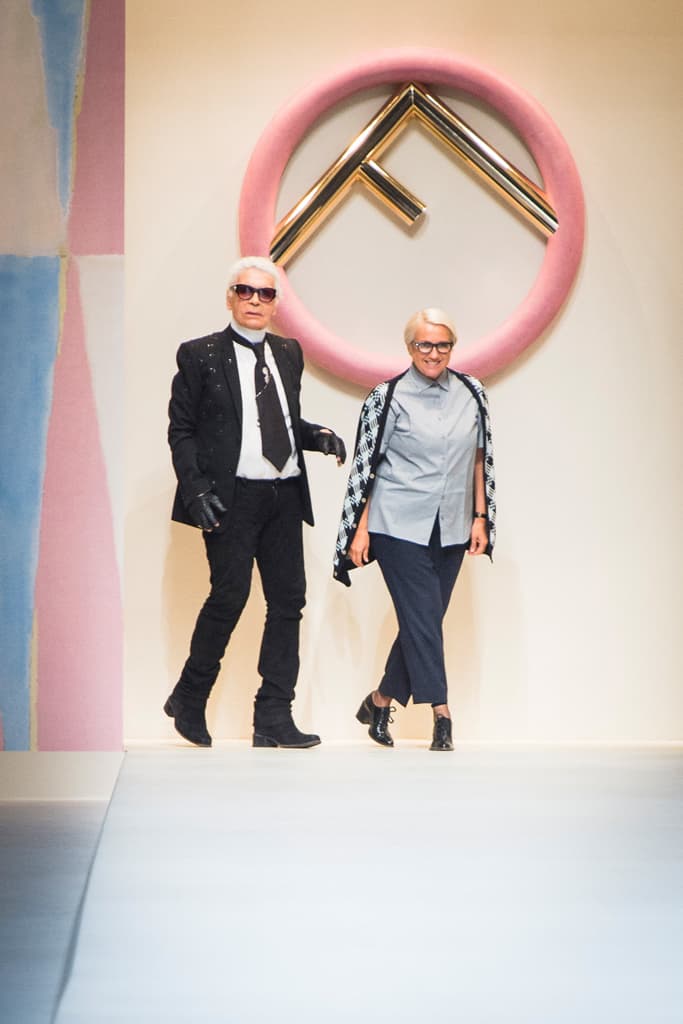Fendi Karl Lagerfeld Spring Summer 2018 Collection Milan Fashion Week Kendall Jenner Adwoa Aboah Gigi Bella Hadid Kaia Gerber