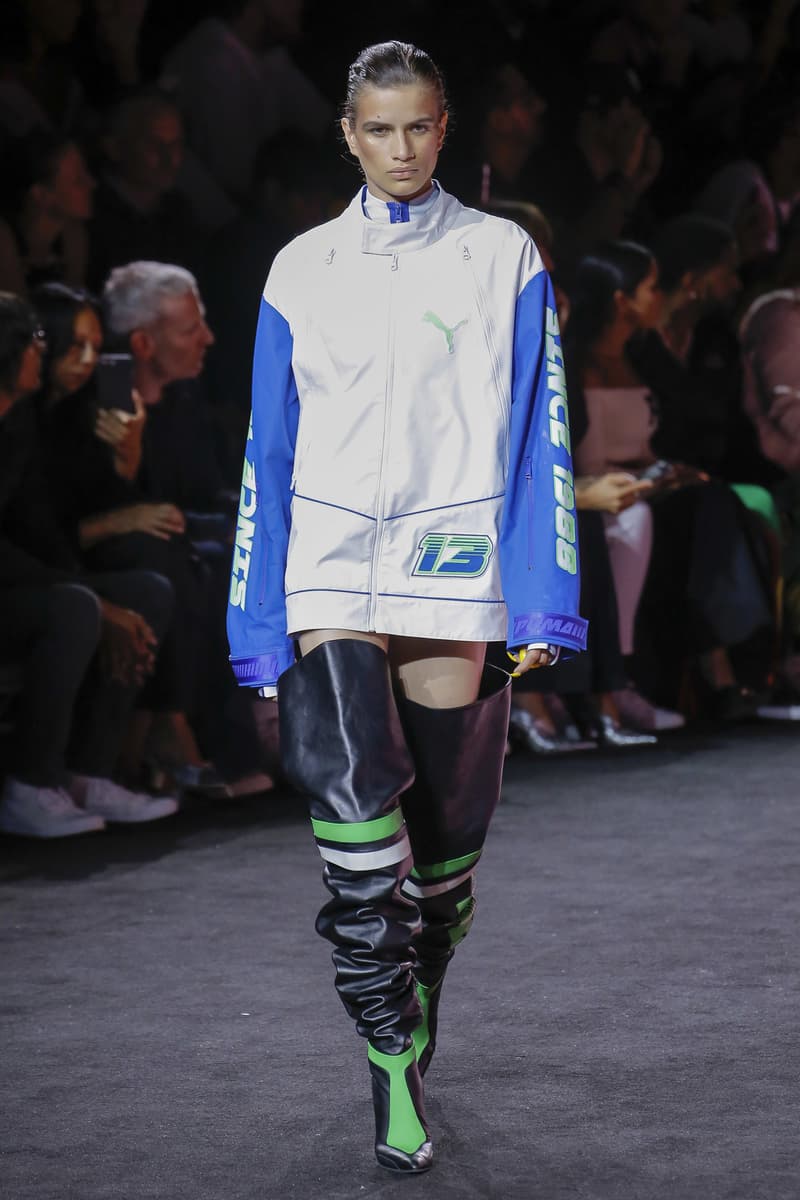 Rihanna Fenty Puma Collection Spring Summer NYFW New York Fashion Week Sporty Chic Adwoa Aboah