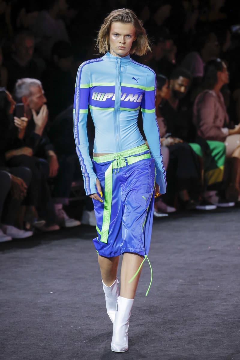 Rihanna Fenty Puma Collection Spring Summer NYFW New York Fashion Week Sporty Chic Adwoa Aboah