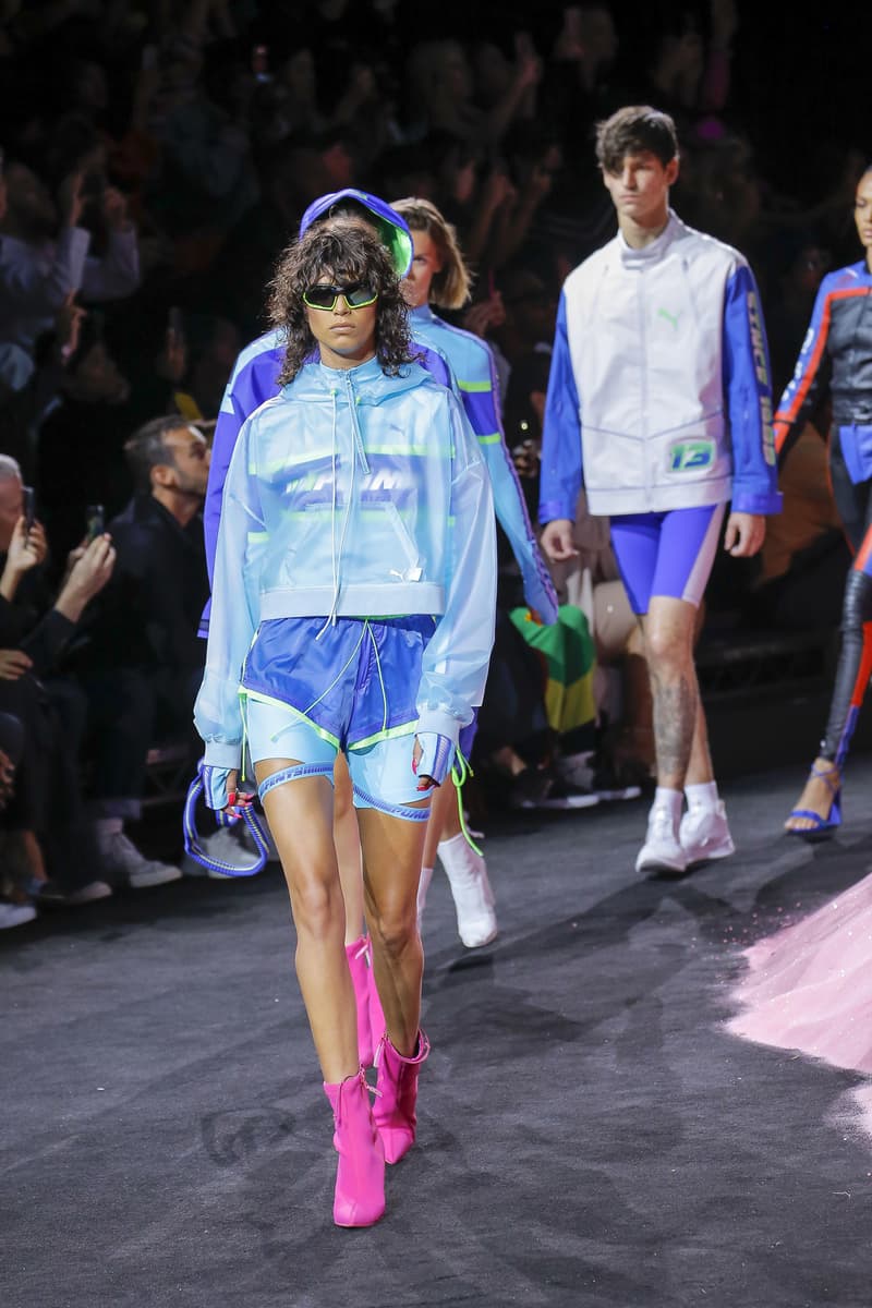 Rihanna Fenty Puma Collection Spring Summer NYFW New York Fashion Week Sporty Chic Adwoa Aboah