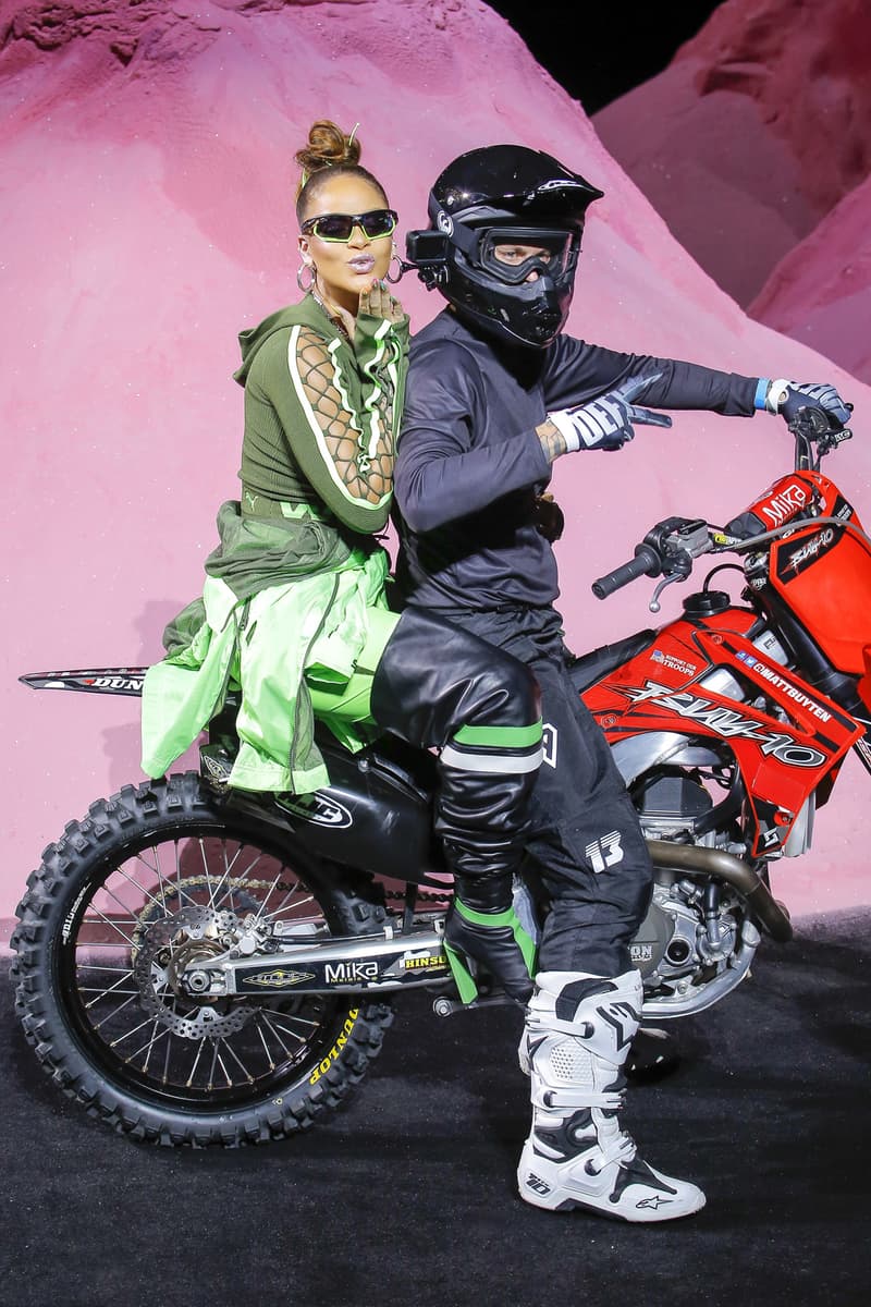 Rihanna Fenty Puma Collection Spring Summer NYFW New York Fashion Week Sporty Chic Adwoa Aboah