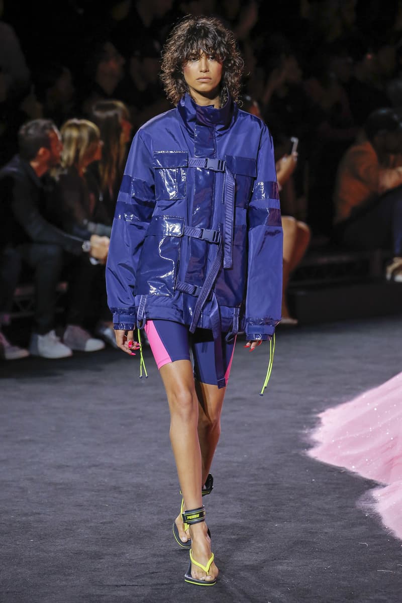 Rihanna Fenty Puma Collection Spring Summer NYFW New York Fashion Week Sporty Chic Adwoa Aboah