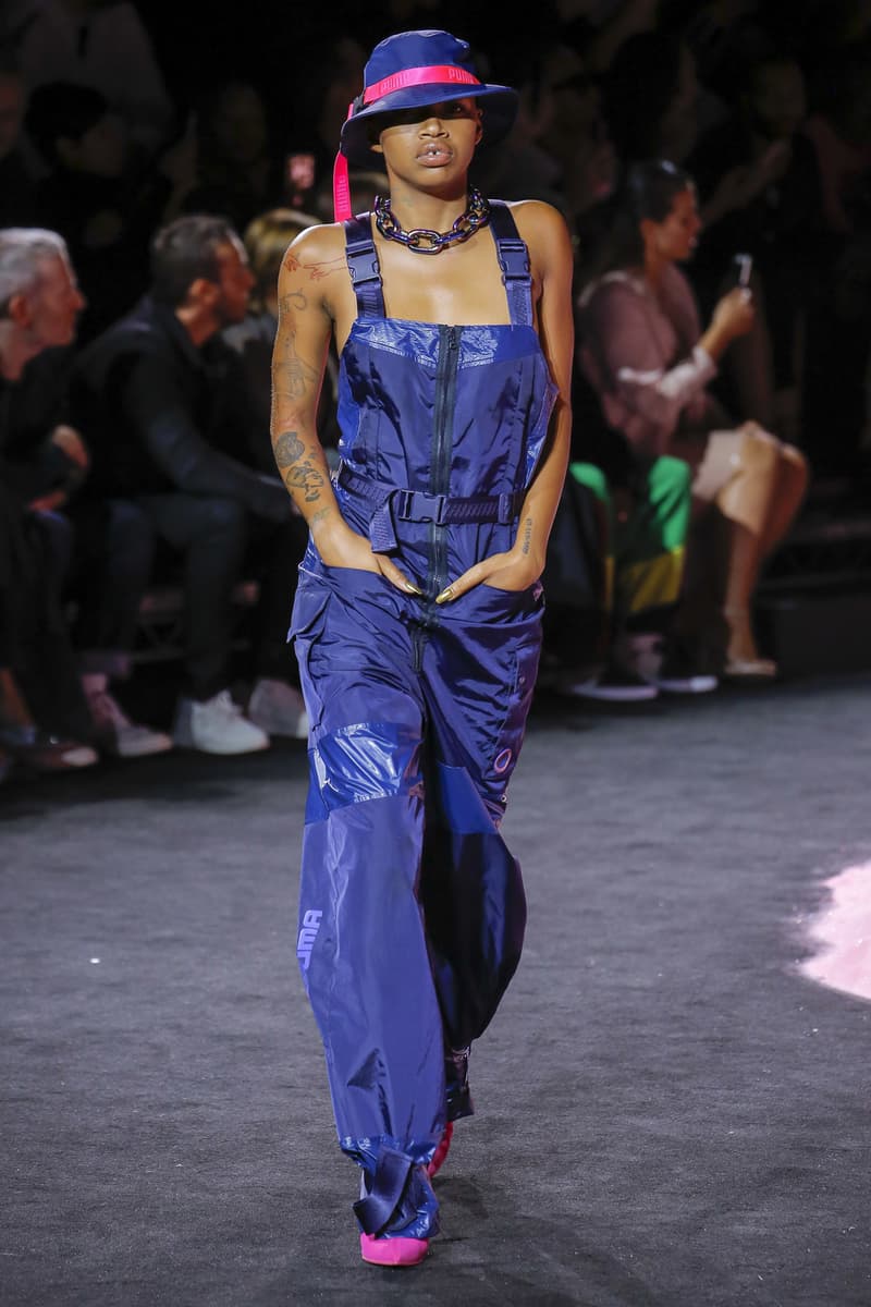 Rihanna Fenty Puma Collection Spring Summer NYFW New York Fashion Week Sporty Chic Adwoa Aboah