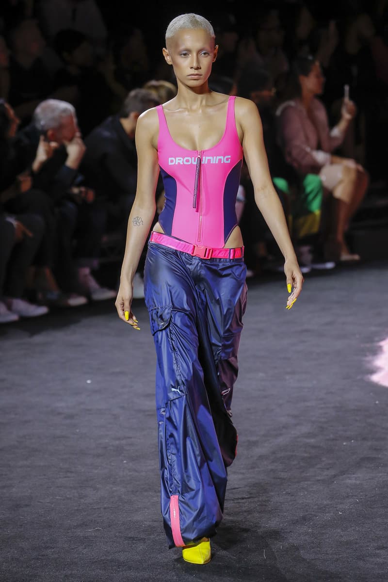 Rihanna Fenty Puma Collection Spring Summer NYFW New York Fashion Week Sporty Chic Adwoa Aboah