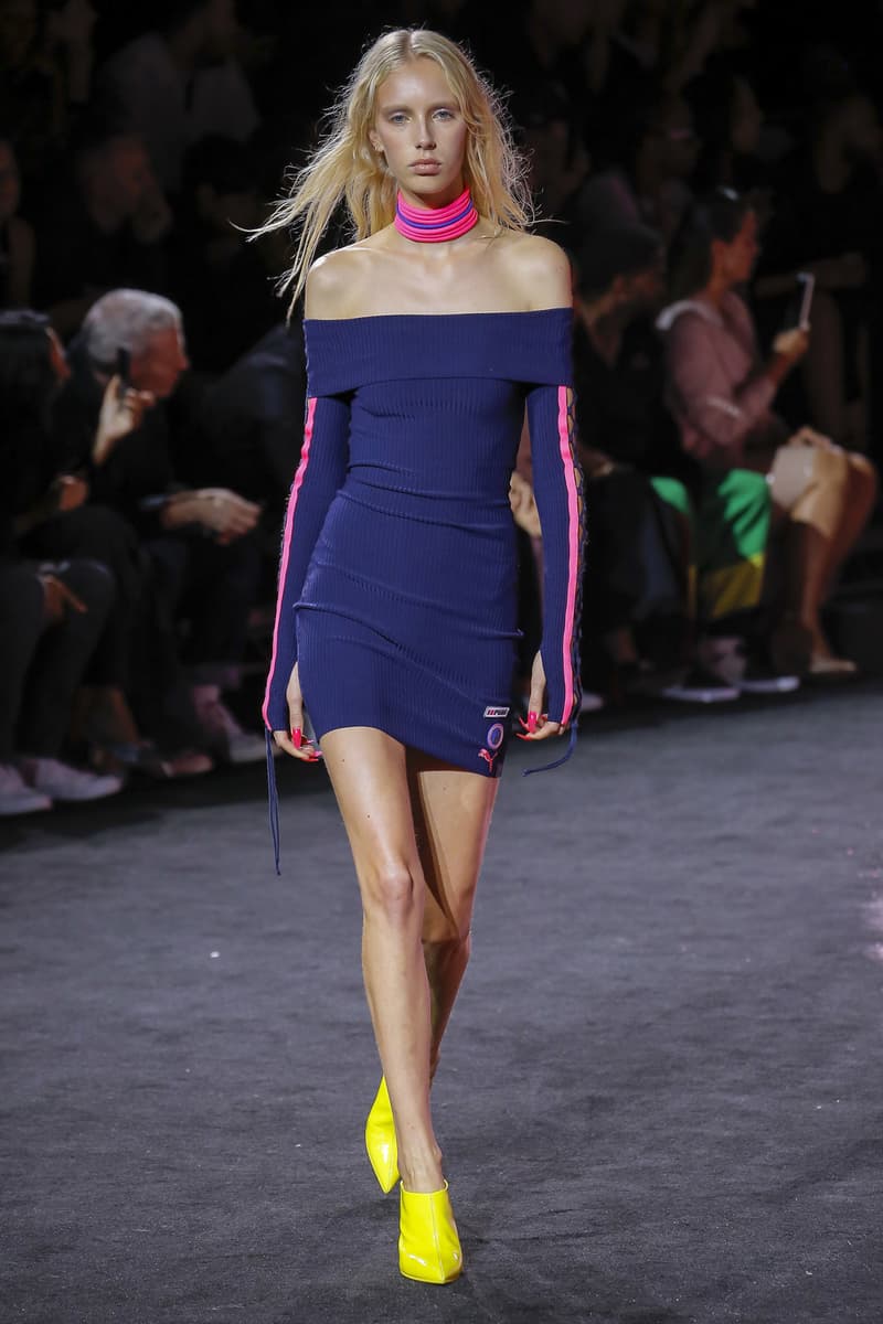 Rihanna Fenty Puma Collection Spring Summer NYFW New York Fashion Week Sporty Chic Adwoa Aboah