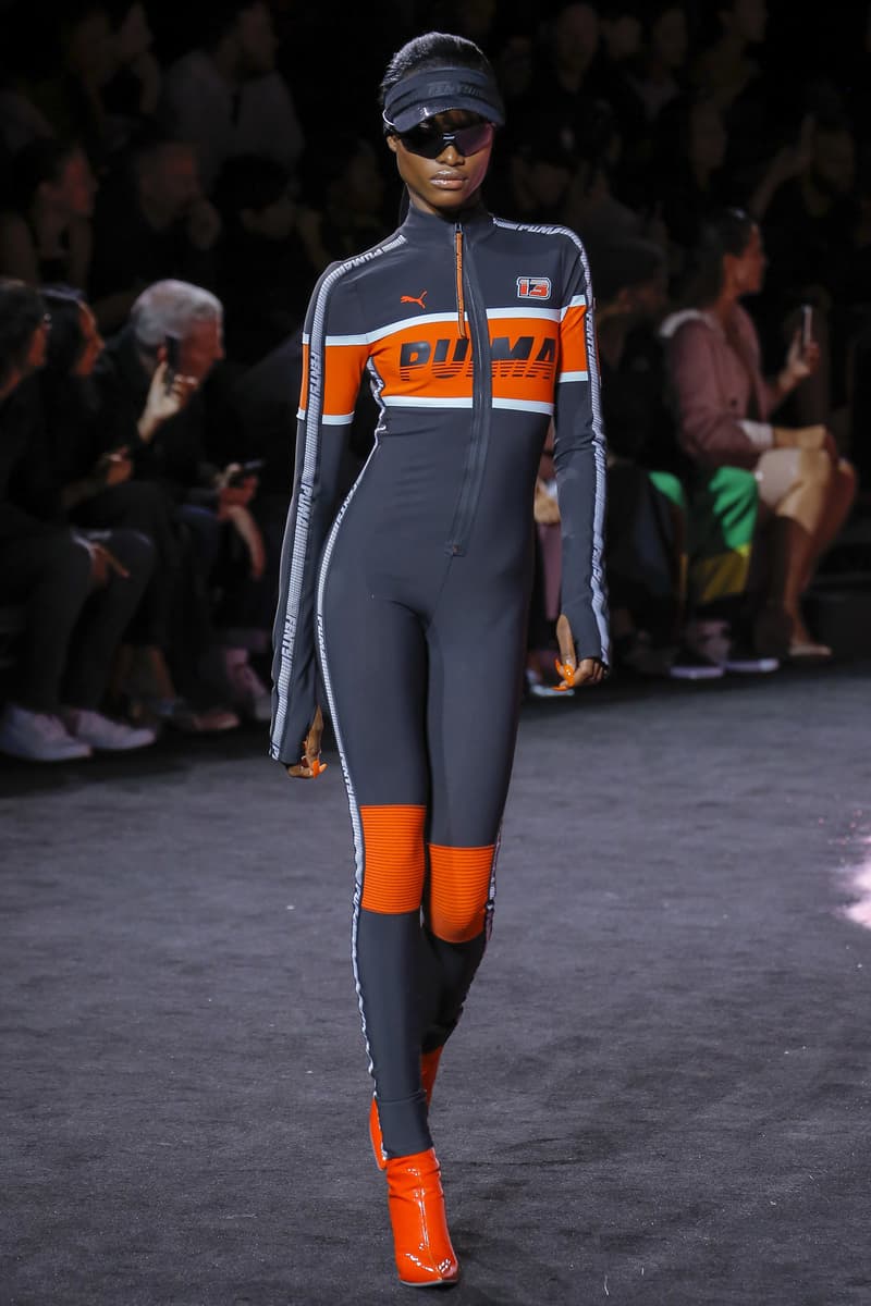 Rihanna Fenty Puma Collection Spring Summer NYFW New York Fashion Week Sporty Chic Adwoa Aboah