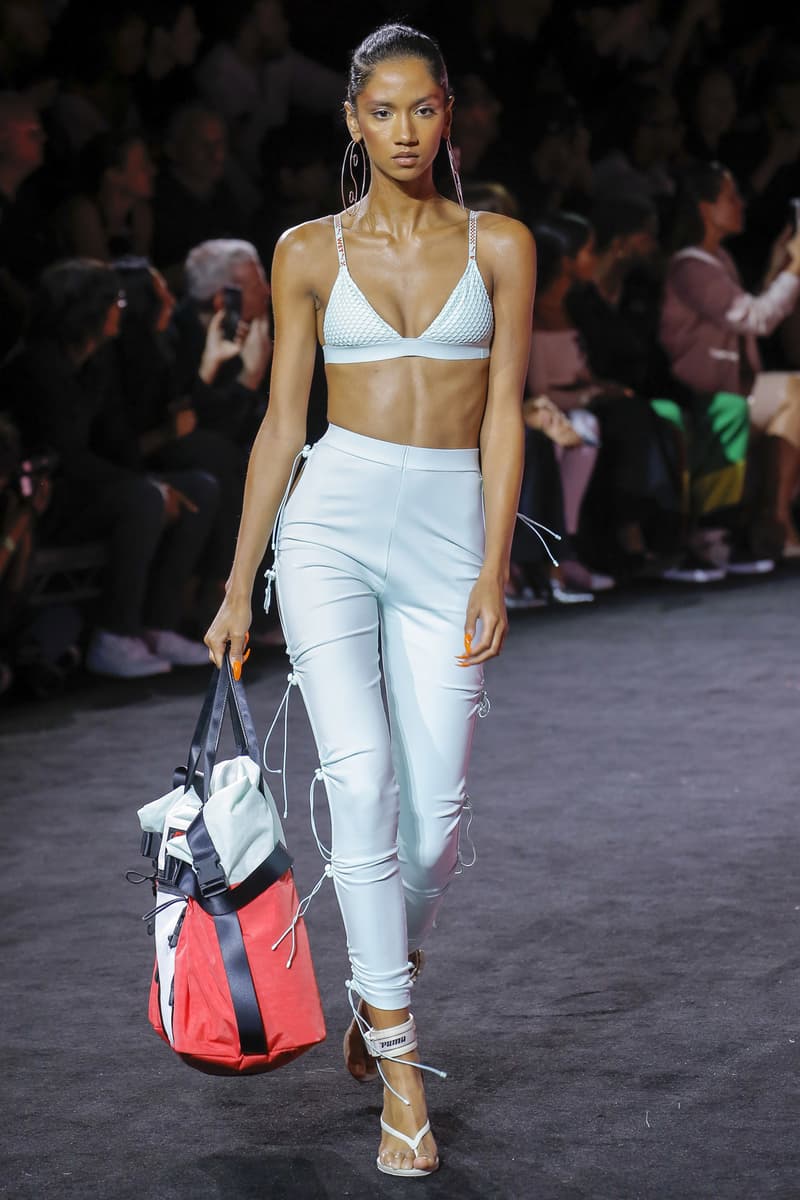 Rihanna Fenty Puma Collection Spring Summer NYFW New York Fashion Week Sporty Chic Adwoa Aboah