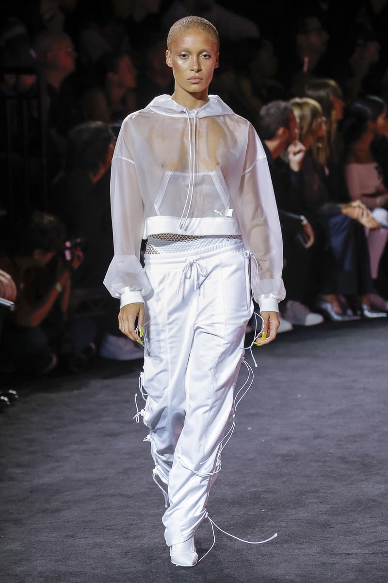 Rihanna Fenty Puma Collection Spring Summer NYFW New York Fashion Week Sporty Chic Adwoa Aboah