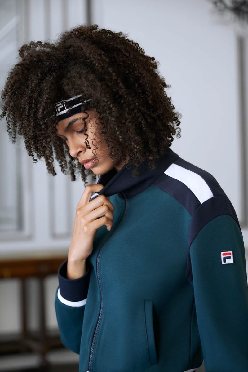 fila sky blue hoodie