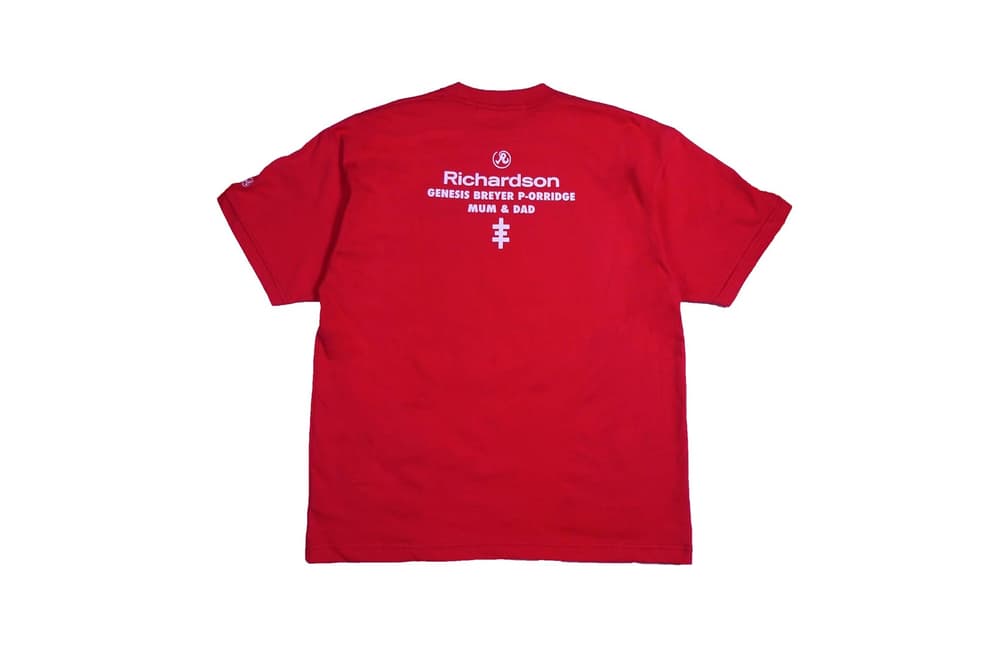 Genesis Breyer P-Orridge Richardson 2017 Capsule Collection