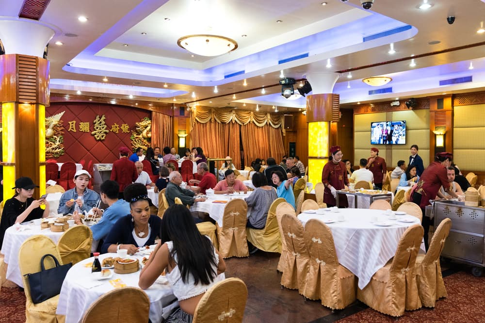 Golden Unicorn Restaurant Dim Sum Chinatown New York City