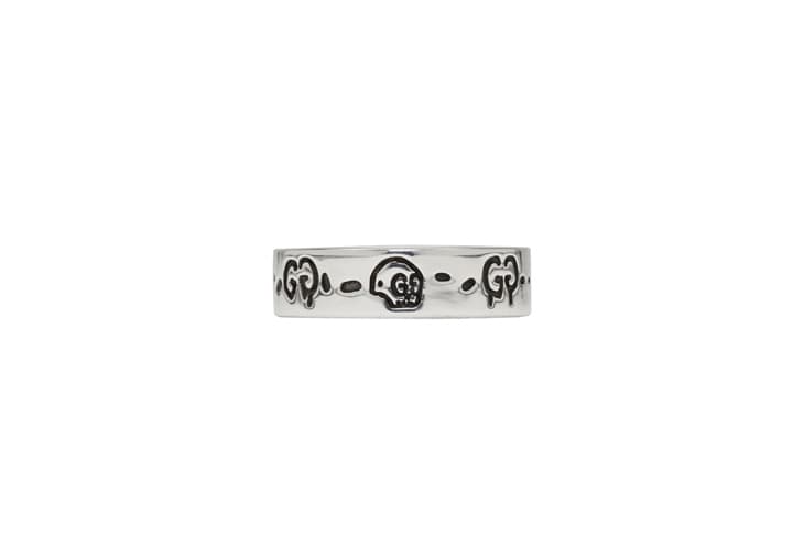 Gucci Jewelry Bling Accessories Earring Necklace Bracelet Ring GucciGhost Alessandro Michele Fashion Glam Silver Gold Logo
