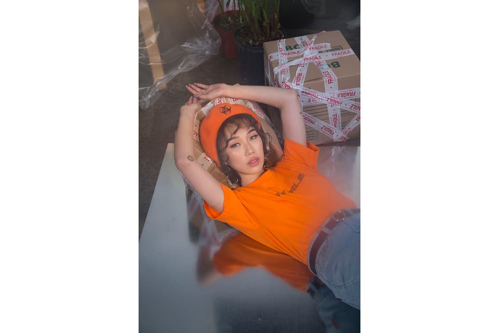 IAMKARENO Karen Yeung UMO Style Drop 2 Lookbook Collection Nostalgia T-Shirt Beret