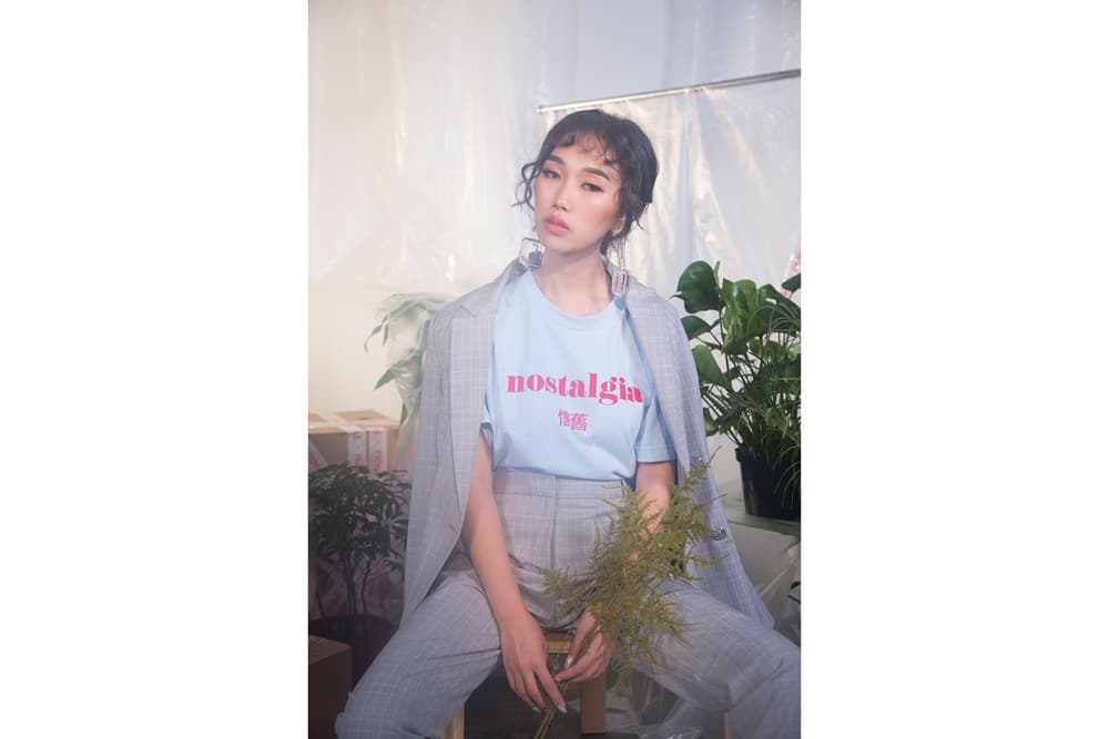 IAMKARENO Karen Yeung UMO Style Drop 2 Lookbook Collection Nostalgia T-Shirt Beret