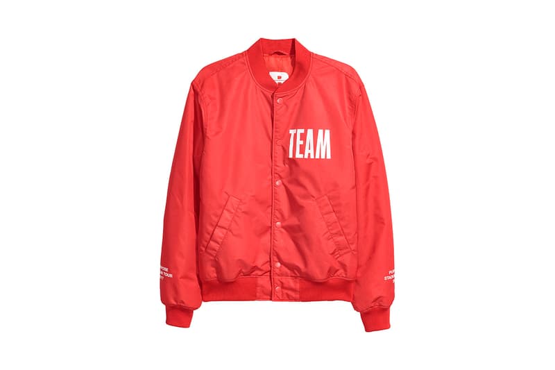 Justin Bieber Tour Merch Merchandise Stadium Tour H&M HM Collection Motorcross Sports Print Collectors Concert