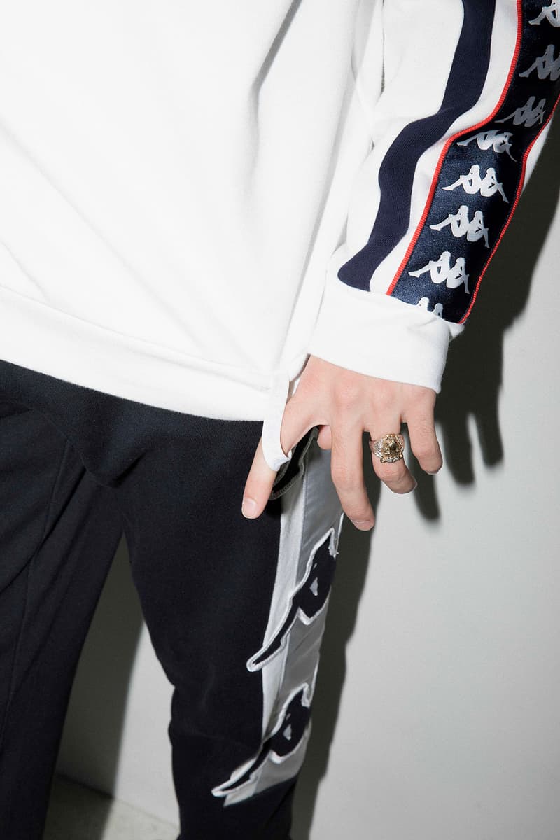 kappa banda fall winter 2017 collection tracksuits hoodies mocknecks