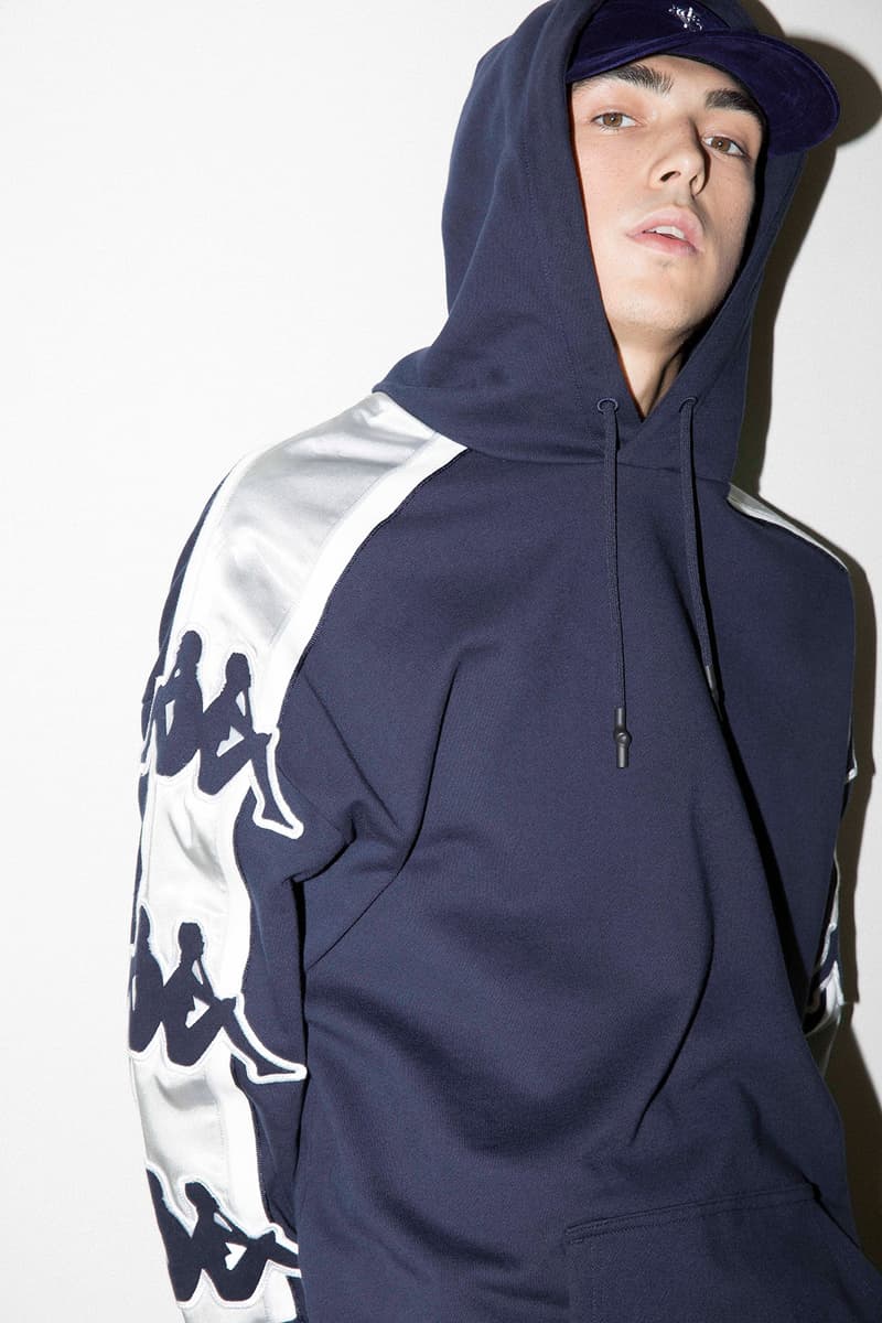 kappa banda fall winter 2017 collection tracksuits hoodies mocknecks
