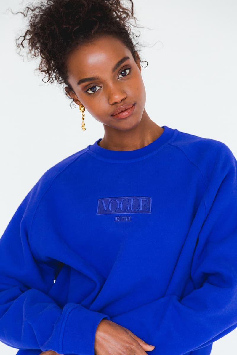 KITH Women Vogue Magazine 125th Anniversary Collaboration Capsule Collection Hoodie Sweatshirt Crewneck Sweater Rainbow