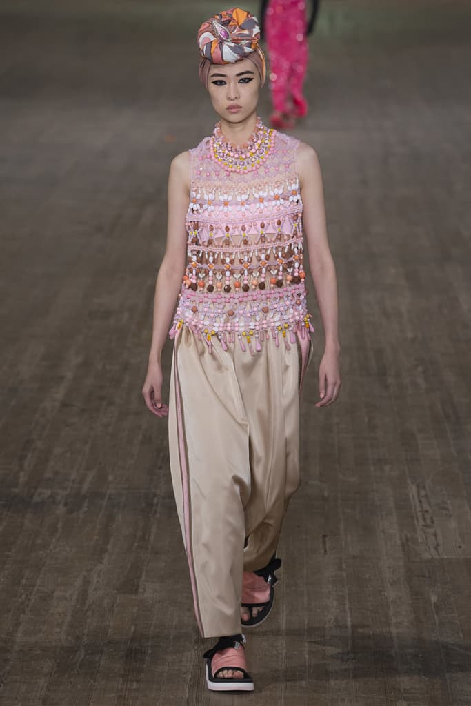 Marc Jacobs 2018 Spring Summer SS18 Collection NYFW New York Fashion Week MJ Kaia Gerber Kendall Jenner Gigi Hadid Bella Hadid Slick Woods Adwoa Aboah Taylor Hill Show