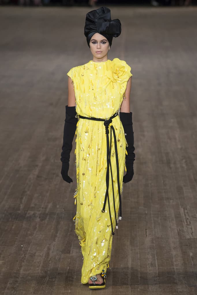Marc Jacobs 2018 Spring Summer SS18 Collection NYFW New York Fashion Week MJ Kaia Gerber Kendall Jenner Gigi Hadid Bella Hadid Slick Woods Adwoa Aboah Taylor Hill Show