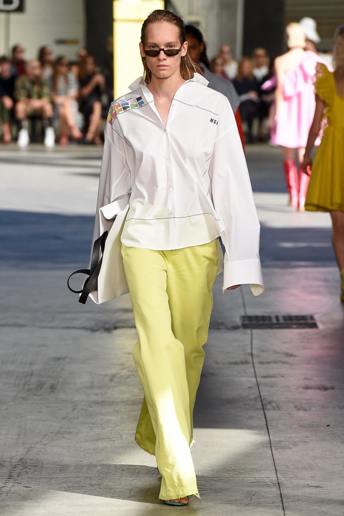MGSM Spring Summer 2018 Collection Milan Fashion Week Color Hue Saturation Collection Clothes Massimo Giorgetti
