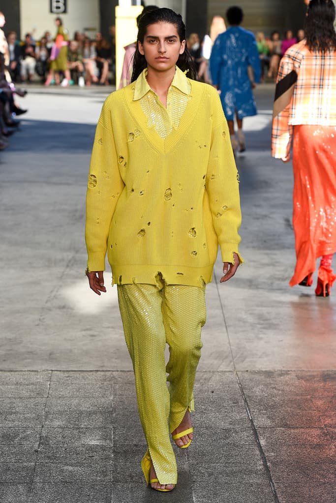MGSM Spring Summer 2018 Collection Milan Fashion Week Color Hue Saturation Collection Clothes Massimo Giorgetti