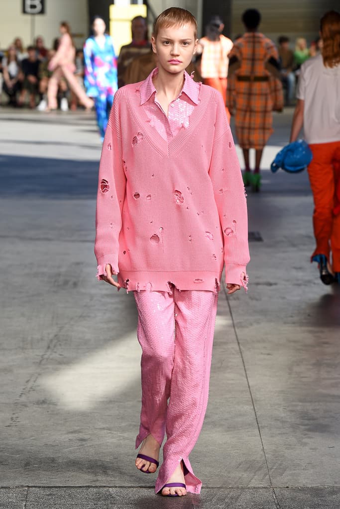 MGSM Spring Summer 2018 Collection Milan Fashion Week Color Hue Saturation Collection Clothes Massimo Giorgetti