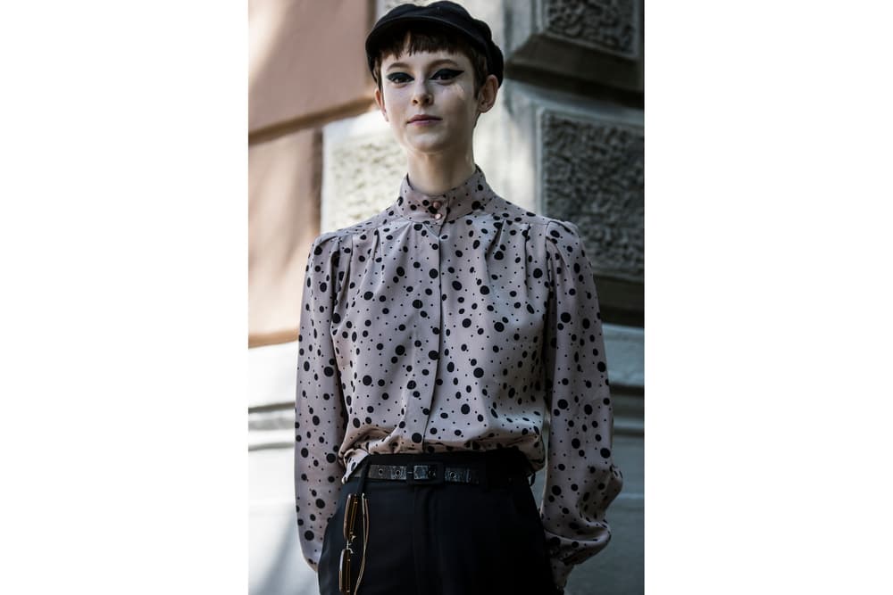Milan Fashion Week Streetsnaps Part 1 MFW Clothes Looks Fendi Gucci VETEMENTS Photography Streetstyle