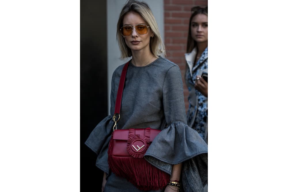 Milan Fashion Week Streetsnaps Part 1 MFW Clothes Looks Fendi Gucci VETEMENTS Photography Streetstyle