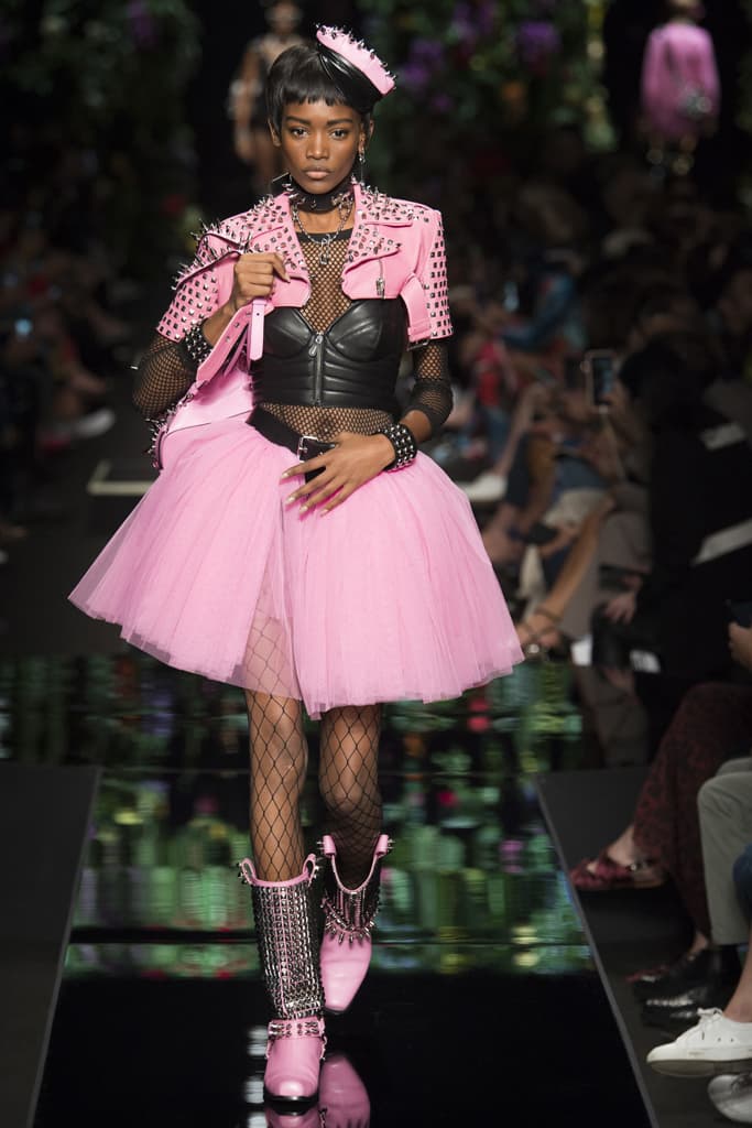 Moschino Spring Summer 2018 Collection Jeremy Scott Milan Fashion Week My Little Pony Design Joan Smalls Adwoa Aboah Kaia Gerber Taylor Hill Bella Gigi Hadid