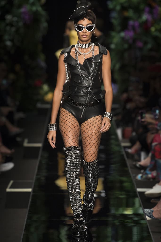 Moschino Spring Summer 2018 Collection Jeremy Scott Milan Fashion Week My Little Pony Design Joan Smalls Adwoa Aboah Kaia Gerber Taylor Hill Bella Gigi Hadid