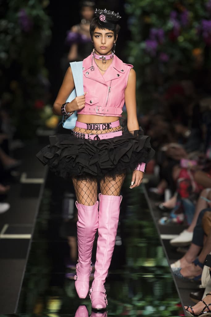 Moschino Spring Summer 2018 Collection Jeremy Scott Milan Fashion Week My Little Pony Design Joan Smalls Adwoa Aboah Kaia Gerber Taylor Hill Bella Gigi Hadid