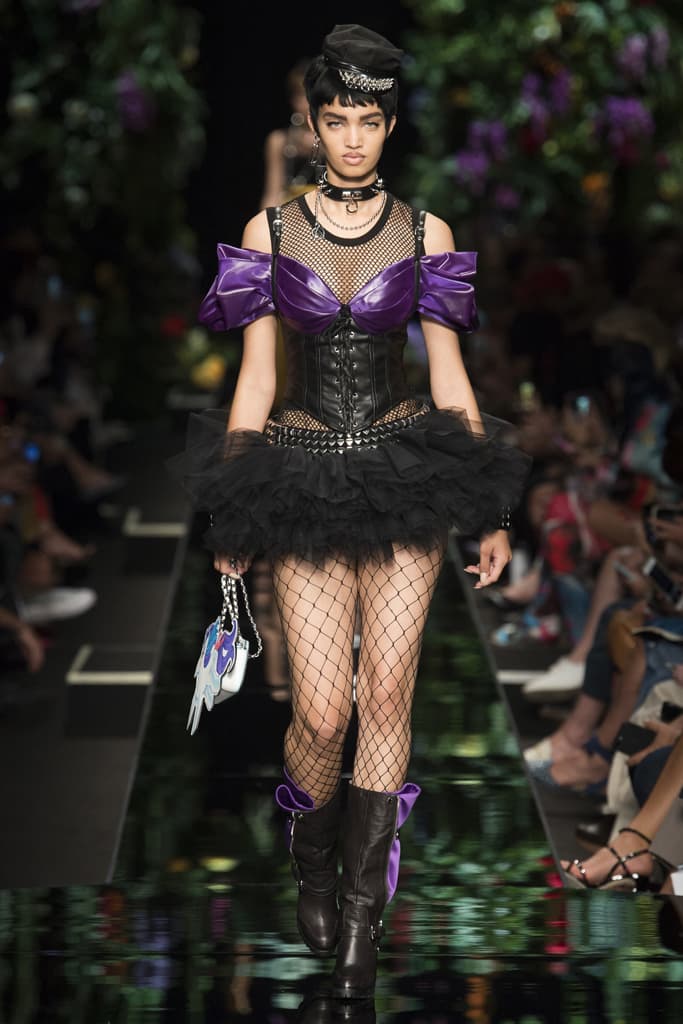 Moschino Spring Summer 2018 Collection Jeremy Scott Milan Fashion Week My Little Pony Design Joan Smalls Adwoa Aboah Kaia Gerber Taylor Hill Bella Gigi Hadid