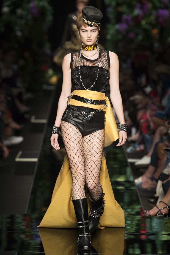 Moschino Spring Summer 2018 Collection Jeremy Scott Milan Fashion Week My Little Pony Design Joan Smalls Adwoa Aboah Kaia Gerber Taylor Hill Bella Gigi Hadid