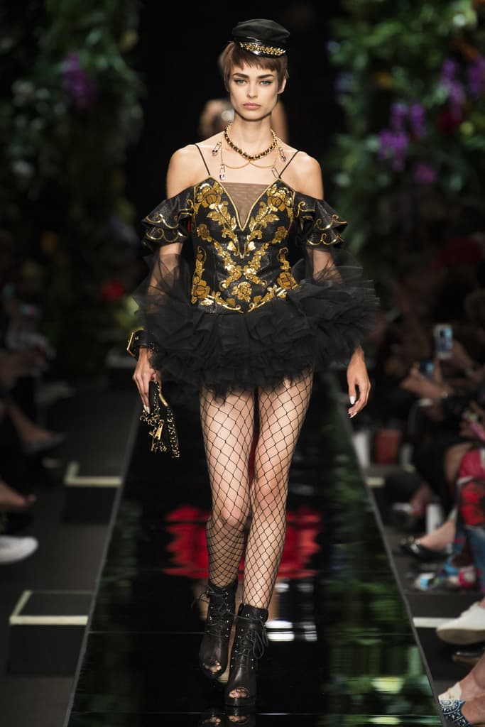 Moschino Spring Summer 2018 Collection Jeremy Scott Milan Fashion Week My Little Pony Design Joan Smalls Adwoa Aboah Kaia Gerber Taylor Hill Bella Gigi Hadid